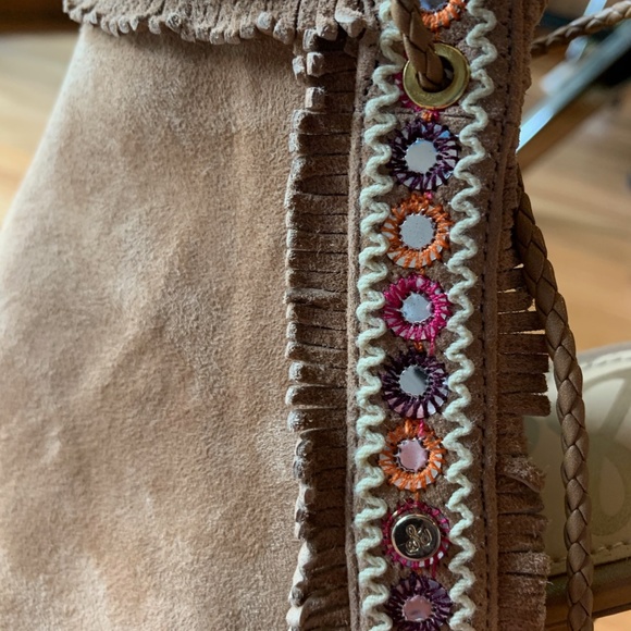 EUC Sam Edelman Artie 2 Camel Suede Size 8 - Picture 4 of 7